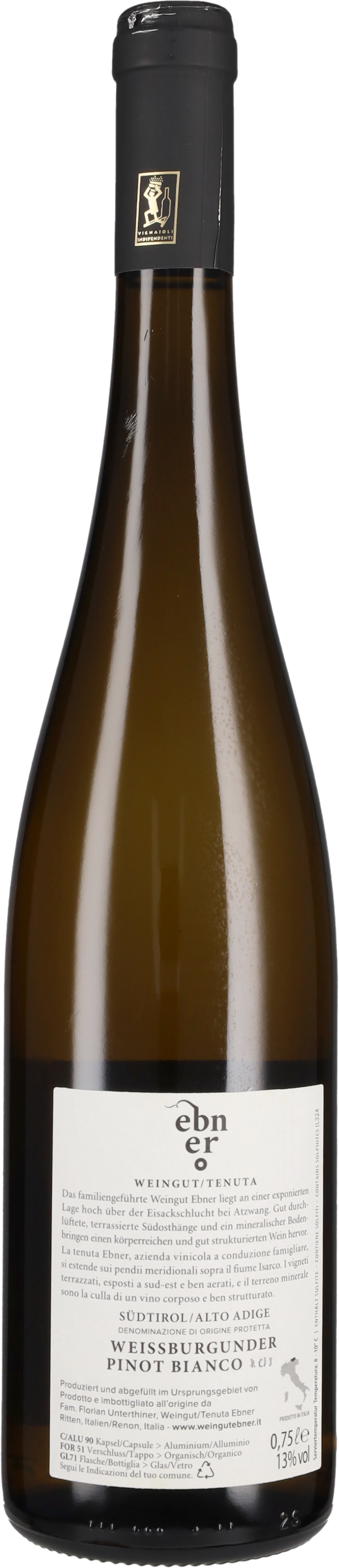 Ebner Pinot Bianco 2024