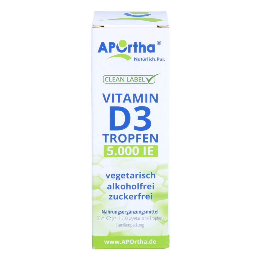 APOrtha Deutschland GmbH Aportha Vitamin D3 Tropfen 5.000 I.e. 125 [my]g 14347960