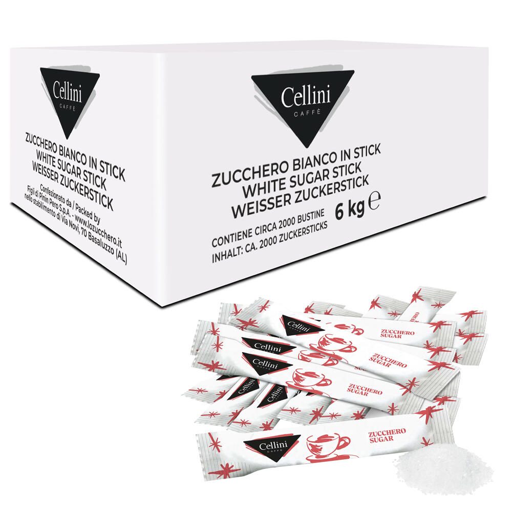 Cellini Zuckersticks weißer Zucker 3139801