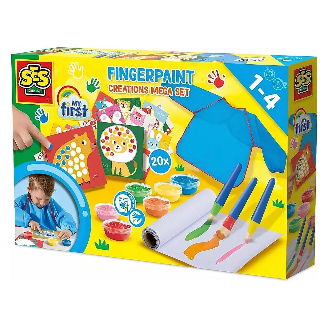 Ses My first - Fingerfarben-Kreationen Mega-Set (14445)