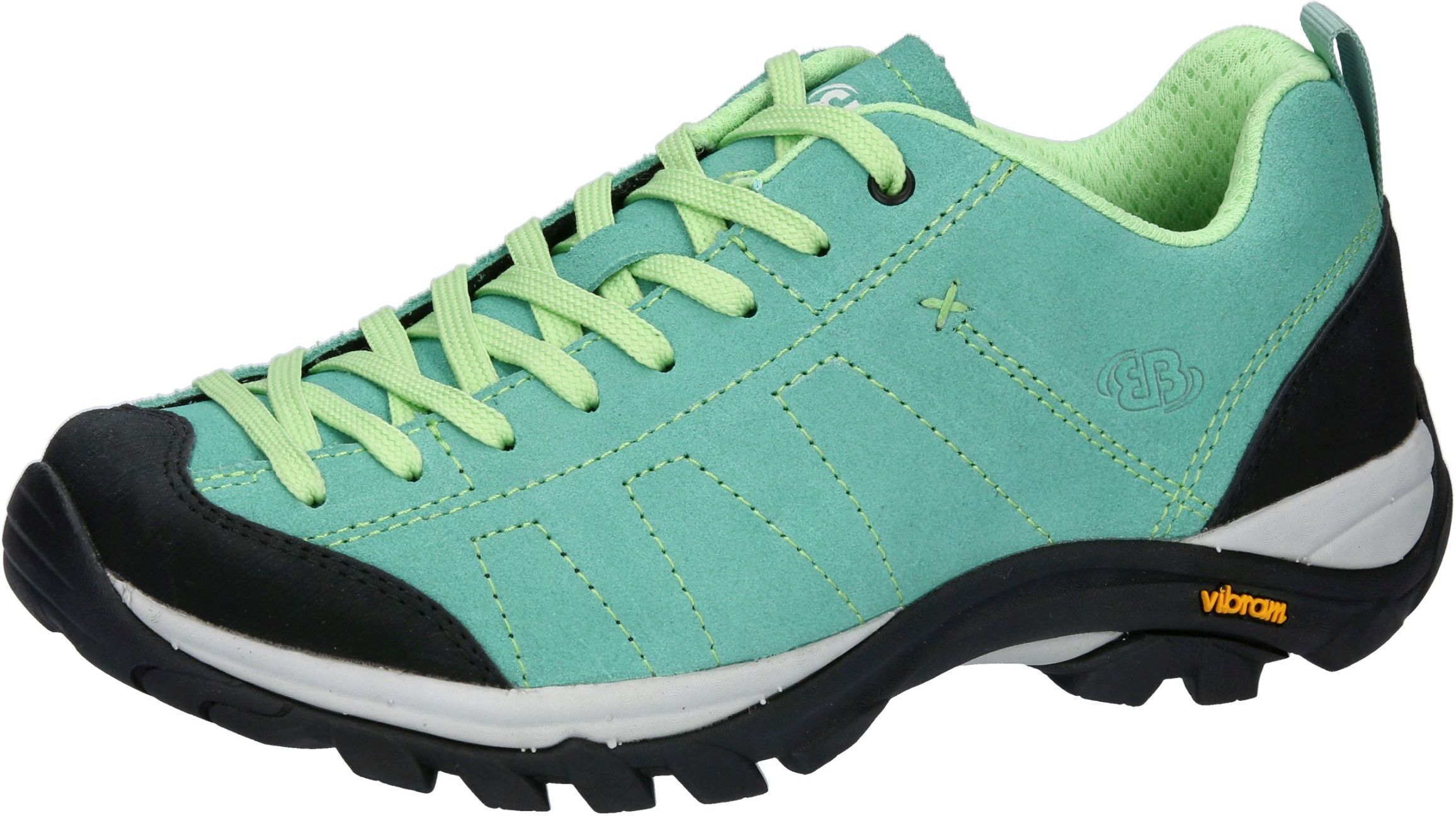 Outdoorschuh BRÜTTING "Outdoorschuh Claremont", Damen, Gr. 41, grün, Veloursleder, Schuhe Outdoorschuh