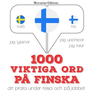 1000 viktiga ord på finska - JM Gardner, Audio, 9782821131521