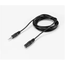 D2 Diffusion Rallonge Jack 3,5 mm m le/femelle 4 broches - 2M Transmission son et micro, Audiokabel