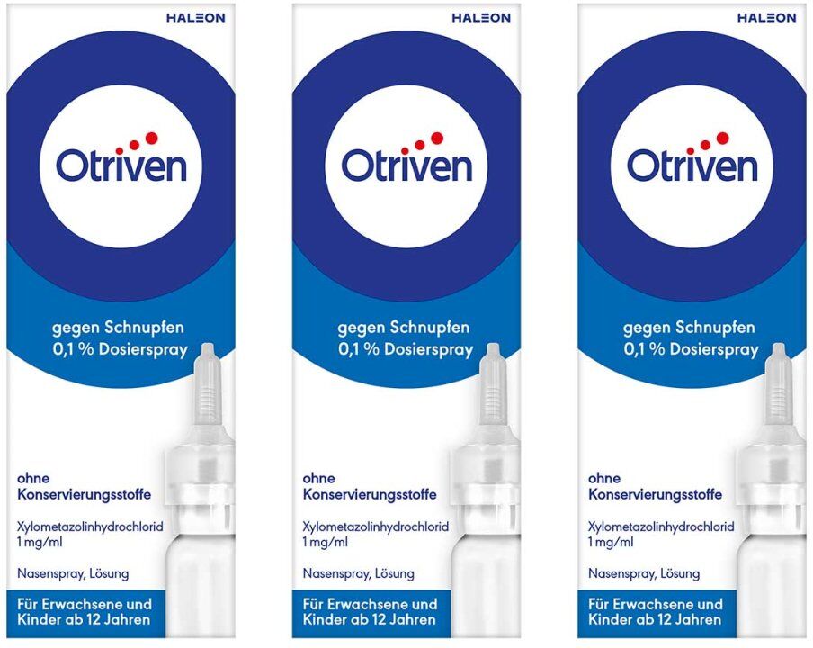 Otriven gegen Schnupfen 0,1% Nasenspray (Dosierspray)