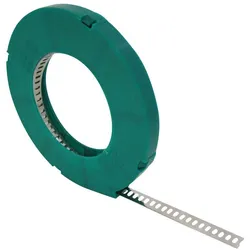 Magni, Schreibtisch Accessoire, BIS Lochband IKS-2000 13, 20 m, grün, Rolle, Edelstahl 1.4404