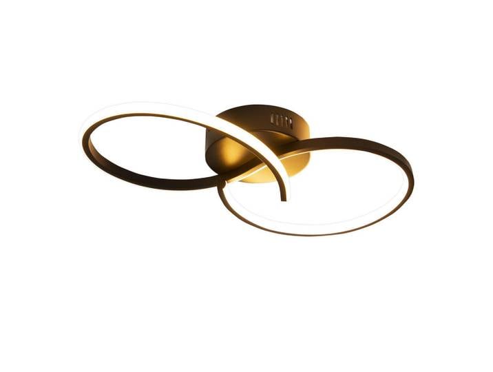 Nettlife Led-Deckenleuchte Zwickau 40/20.5/10 cm, Schwarz, Metall, LED integrated, 20.5x10x40 cm, Lampen & Leuchten, LED Beleuchtung, LED-Deckenleuchten