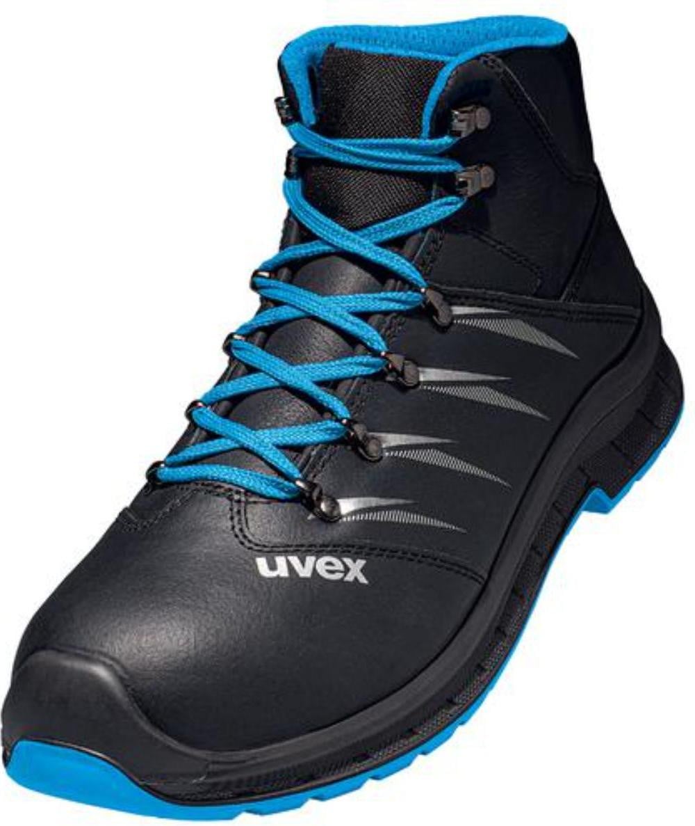 Uvex 2 Trend veiligheidsschoen laars S3 blauw/zwart maat 42