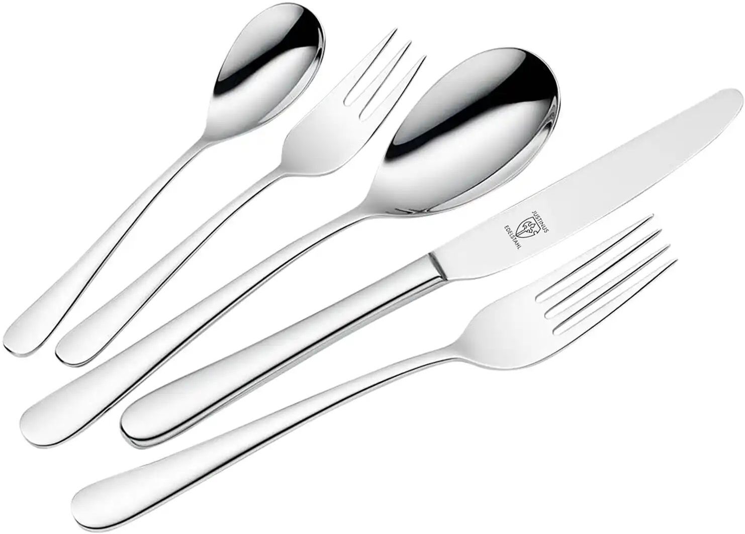 Justinus Besteckset  Aventus ¦ silber ¦ Edelstahl
