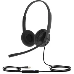 Yealink UH34 Dual UC (Kabelgebunden, USB-A), Office Headset, Schwarz