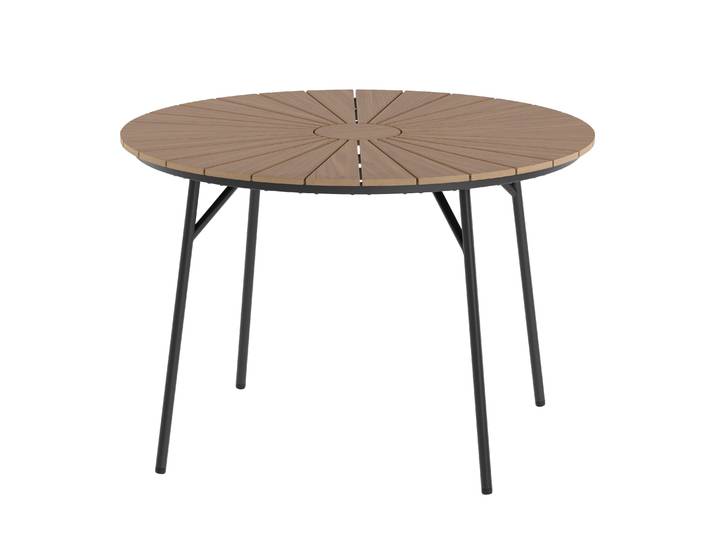 Gartentisch RANG 110 cm braun