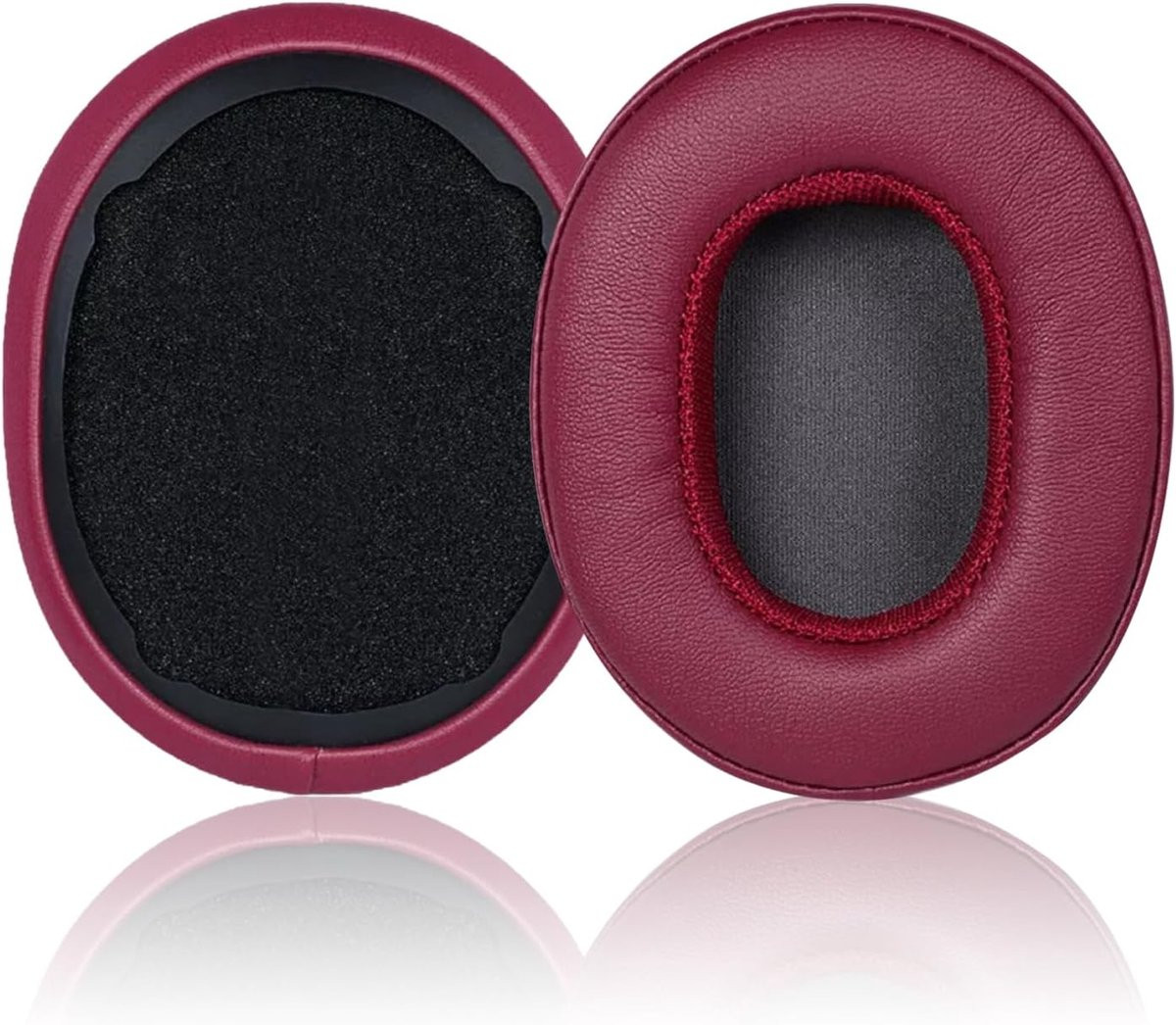 Oorkussens voor Skullcandy Crusher Wireless, Evo, ANC en Hesh 3, bordeauxrood