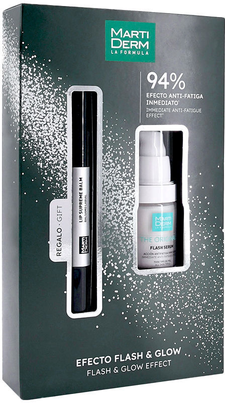 Martiderm Sérum Effet Flash & Glow The ORIGINALS, Coffret De 2