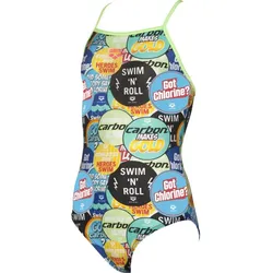 Arena Badeanzug Watchword JR Light Drop One Piece 116 - Größe:116