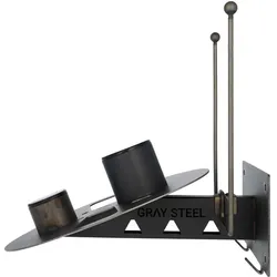Gray Steel X7, Helm-Garderobe - Dunkelgrau