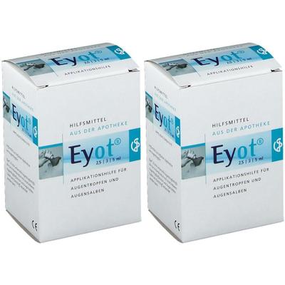 Eyot Tropfhilfe f.Augentropfen/-salben 2x 2x1 St