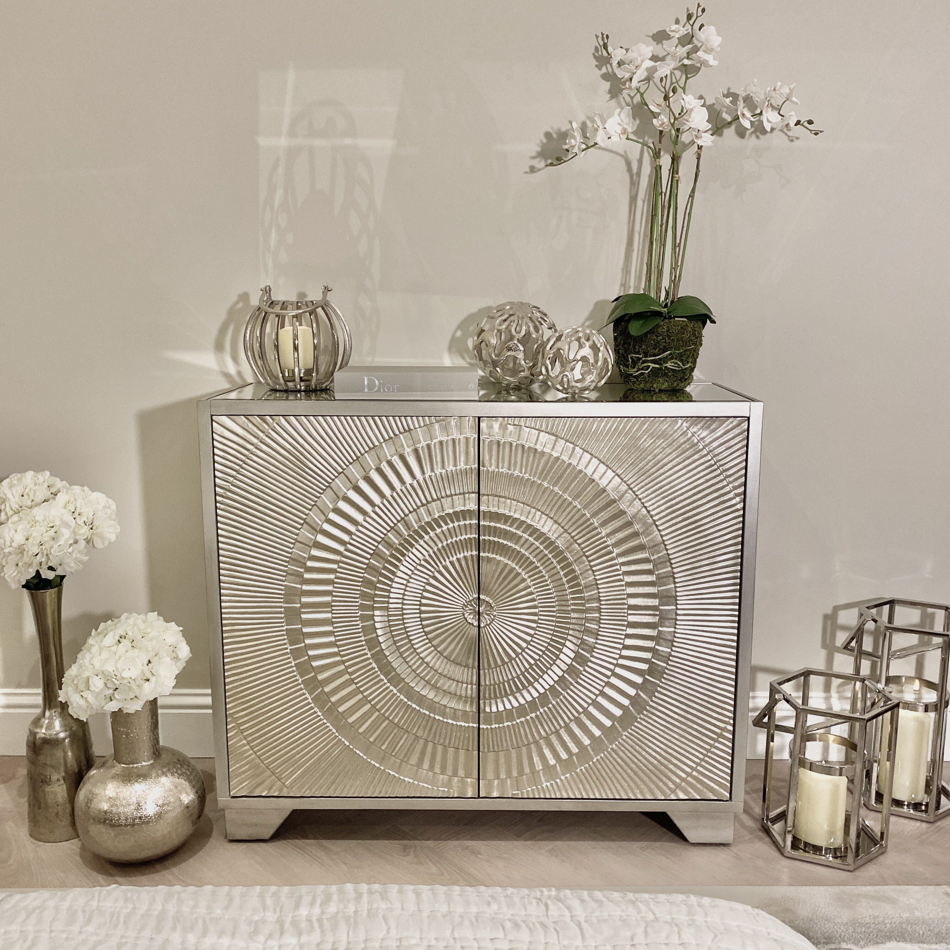 Leverette Silver Premium 2 Door Sideboard