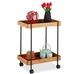 Relaxdays, Servierwagen, Servierwagen