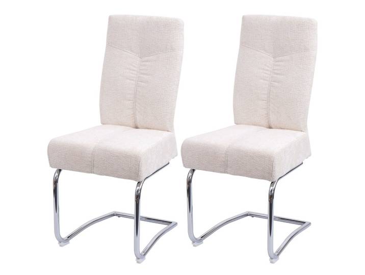 ESSZIMMERSTUHL Cremeweiß 2er-Set