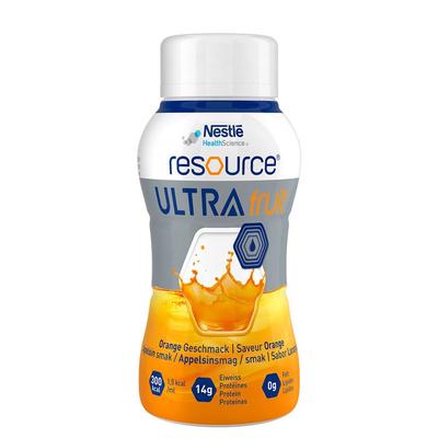 Resource Ultra Fruit Orange flüssig 6x4x200 ml Flüssigkeit