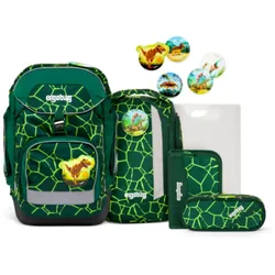 ergobag PACK Schulrucksack-Set BärRex, 6-teilig