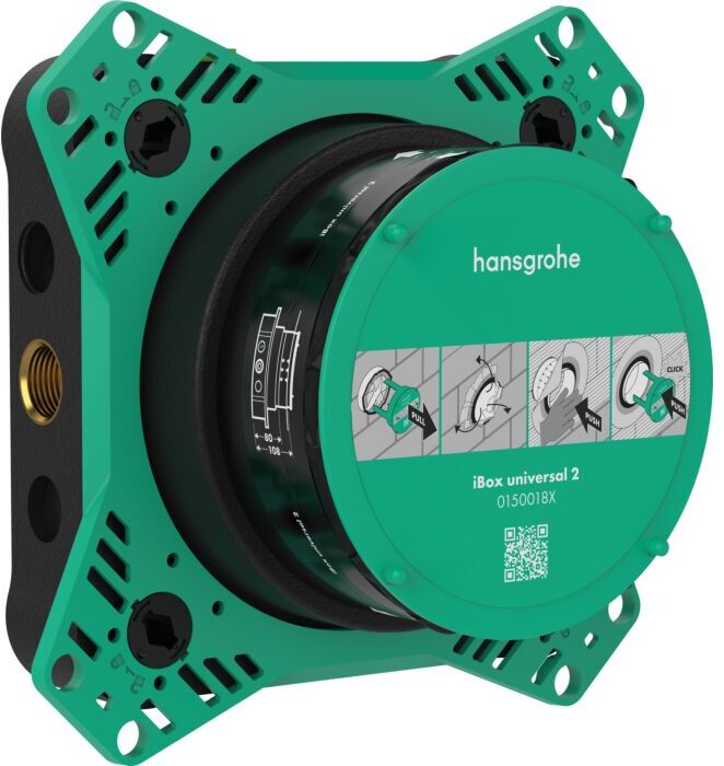 Hansgrohe iBox universal 2 Grundkörper 01500180  für alle neuen Brausen-, Wannen-, Thermostat-Fertigsets Unterputz