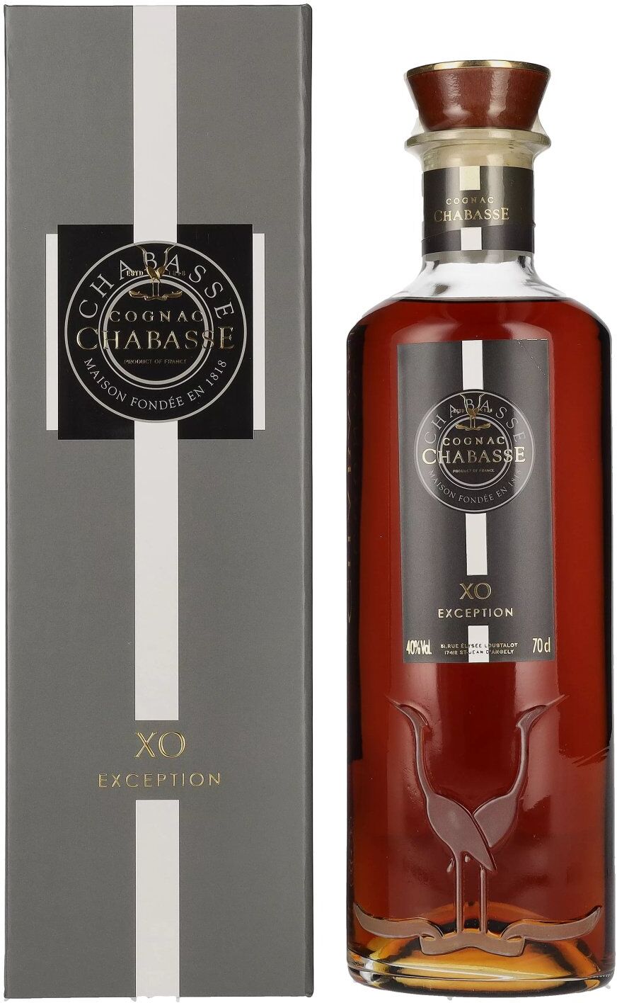Cognac Chabasse Chabasse XO EXCEPTION Cognac 40% Vol. 0,7l in Geschenkbox