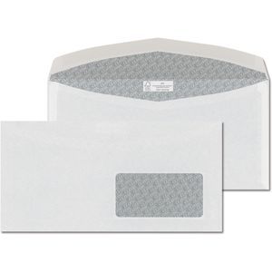 ÖKI Kuvertierhüllen Classic, C6/5, 114 x 229mm, mit Fenster, 1000 Stück
