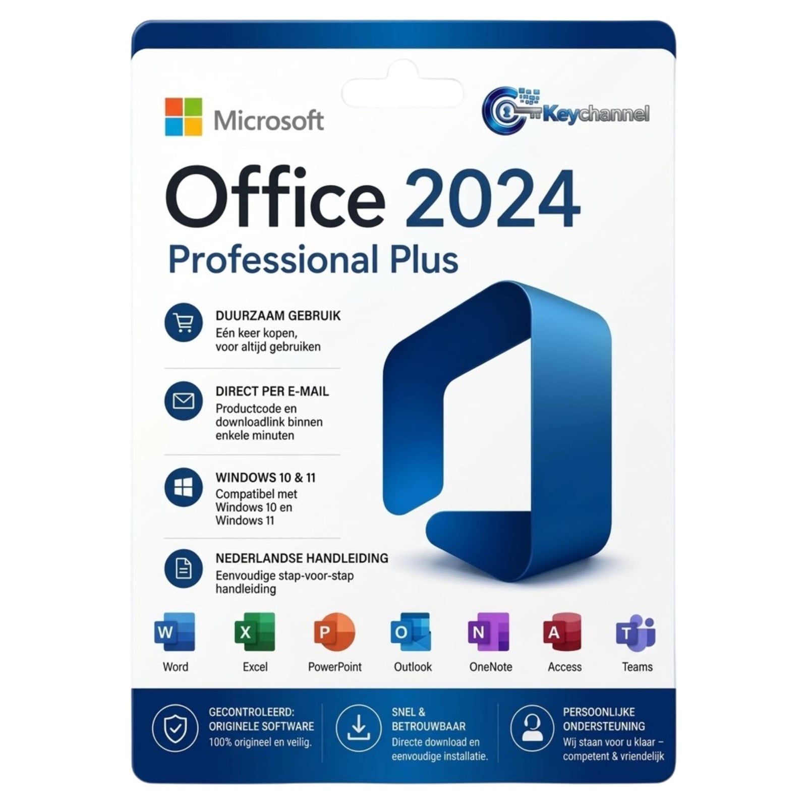 Microsoft Office 2024 Professional Plus Levenslange volledige versie
