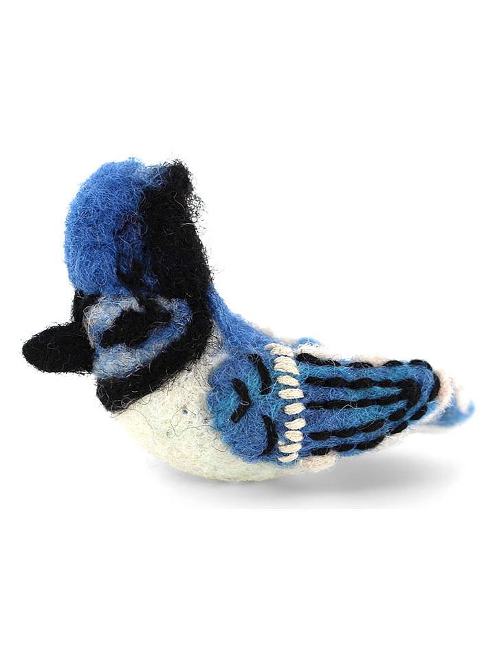 Gry & Sif Dekofigur ''Bird'' in Blau - (L)7 cm - onesize