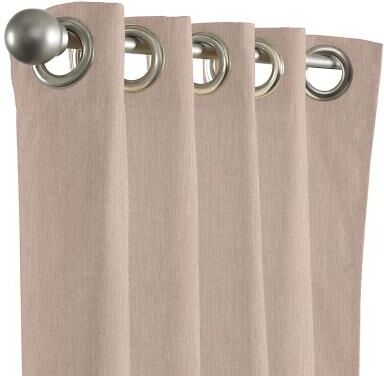 "In/out Panel - Canvas Fawn - 50""W x 84""L - Ballard Designs"