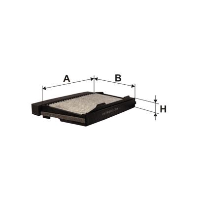 FILTRON Filter, Innenraumluft K 1159A für SAAB