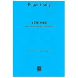 Serenade pour saxophone alto et orchestre pour saxophone alto et piano, Fachbücher von Roger Boutry