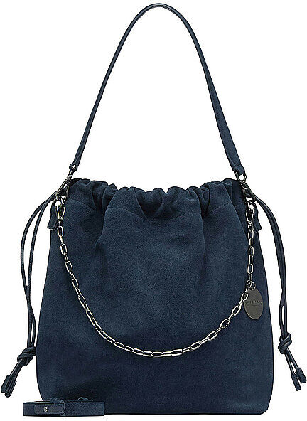LIEBESKIND BERLIN Ledertasche - Bucket Bag LYA II Medium dunkelblau EG