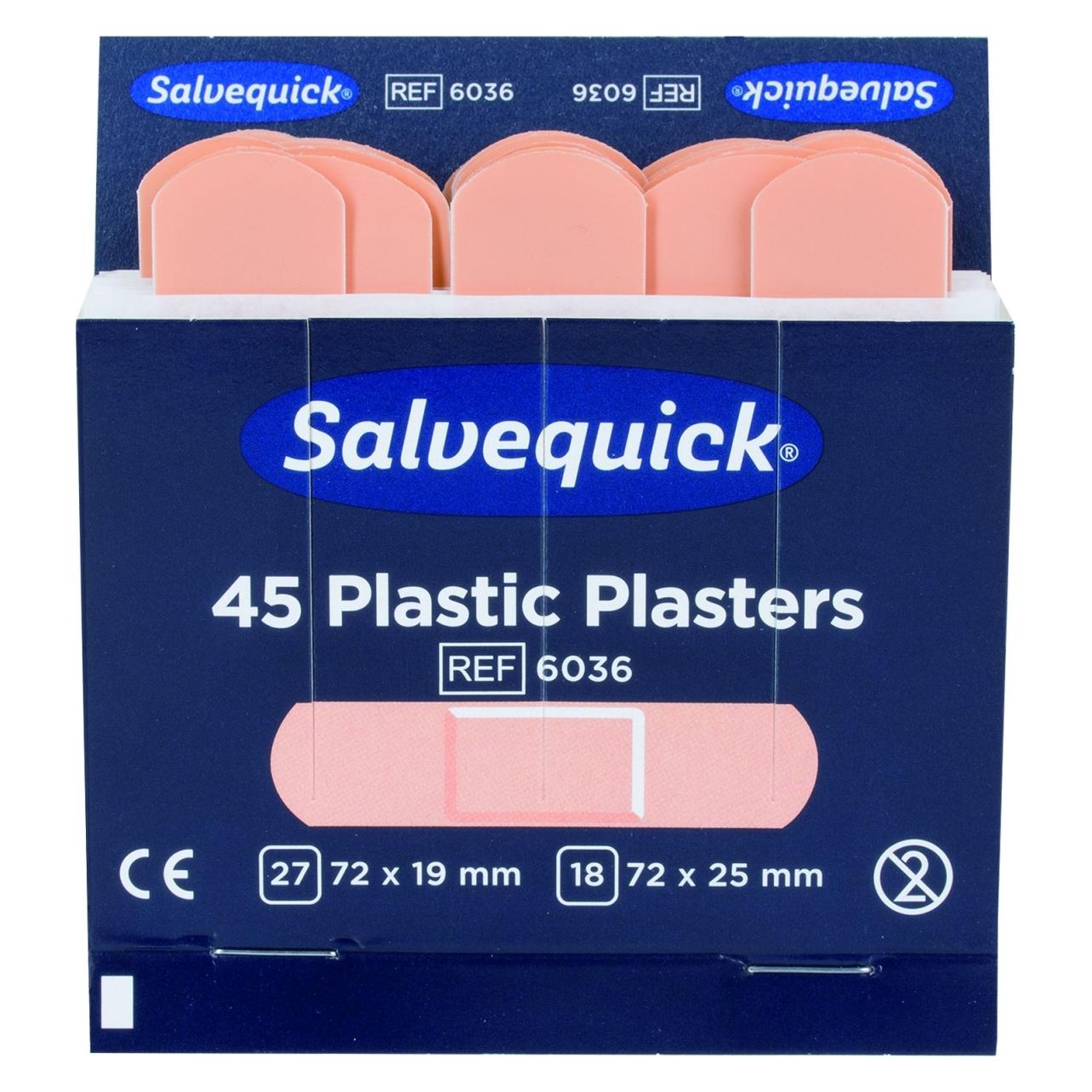 Salvequick Pflaster-Nachfüllung (45x) (1009036V)