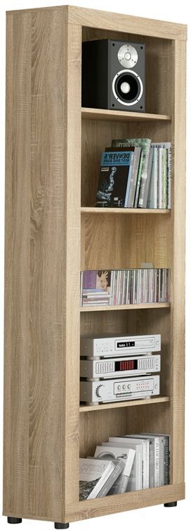 duehome Estantería alta de 5 baldas 182 cm Lara - Cambria