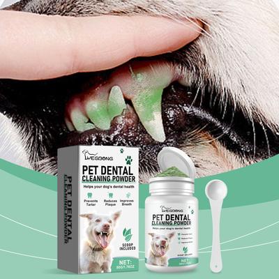Happy Pet Pantry Dog Teeth Cleaning Powder For Plaque & Bad Breath Control Pet Dental Care Oral Hygiene Solution Dog Teeth Cleaning Powder For Plaque & Bad Breath Control Pet Dental Care Oral Hygiene Solution