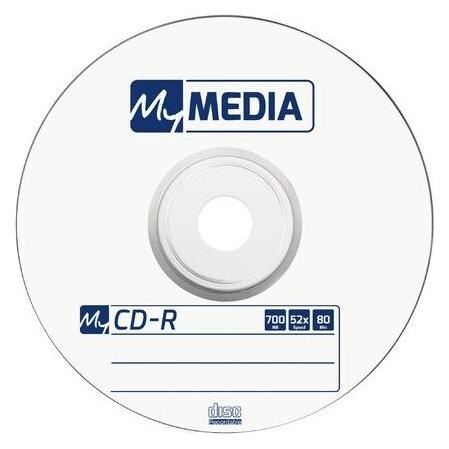 MyMedia 1x50 CD-R 80 / 700MB 52x Speed Wrap (50x) (69201)