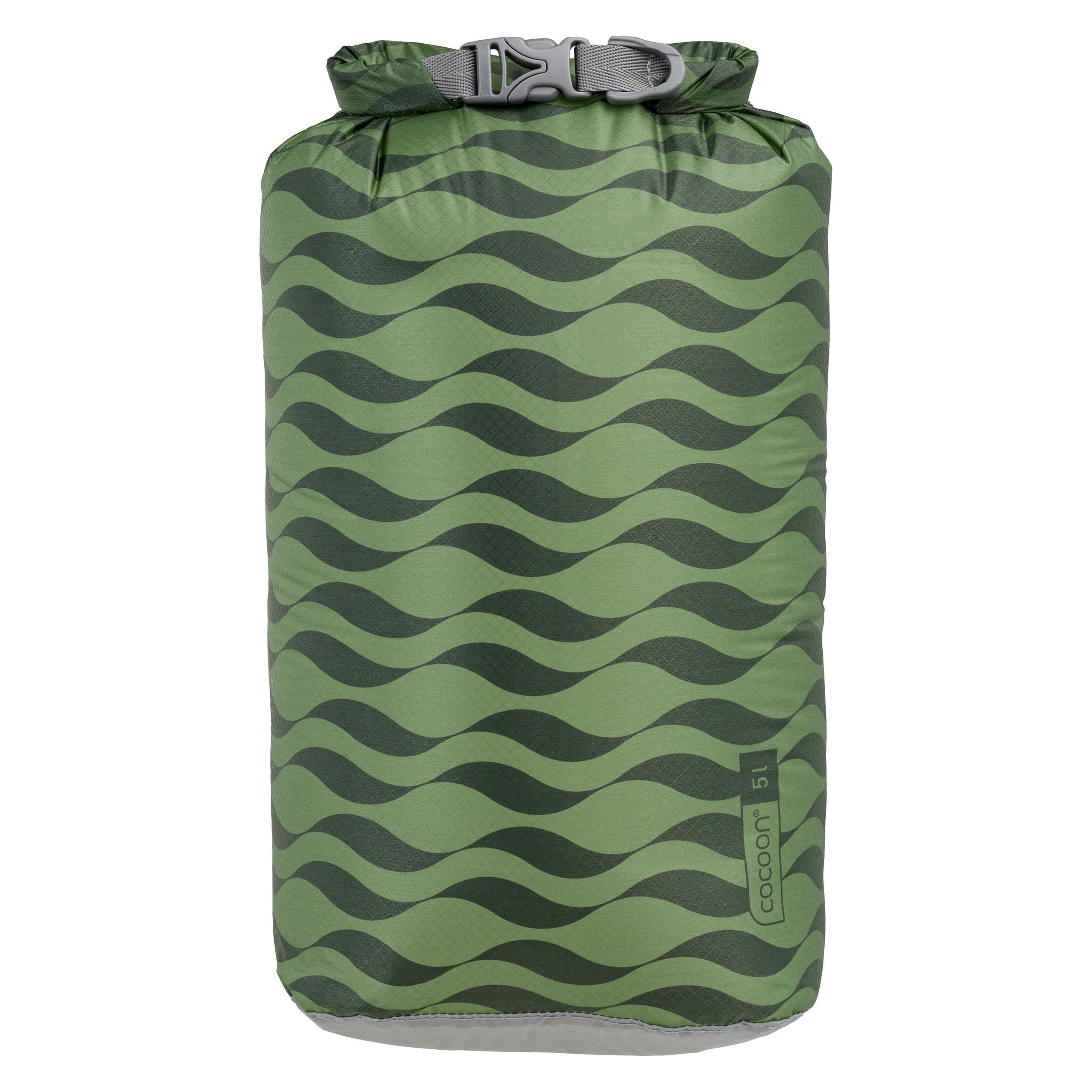 Cocoon Drybag Ultralight 5L Green Waves (5 l) (DBUL-5L-12)