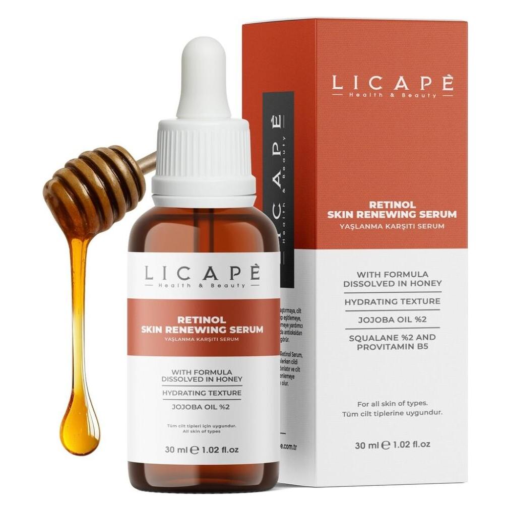 Licape Retinol Serum 30 ml - Anti-Aging & Porenverfeinerung für strahlende Haut (30 ml) (G-248642)
