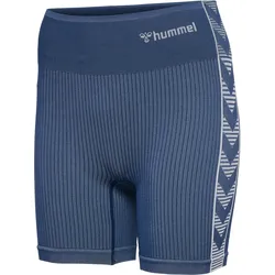 HUMMEL hmlMT BLAZE SEAMLESS MW SHORTS insignia blue XS