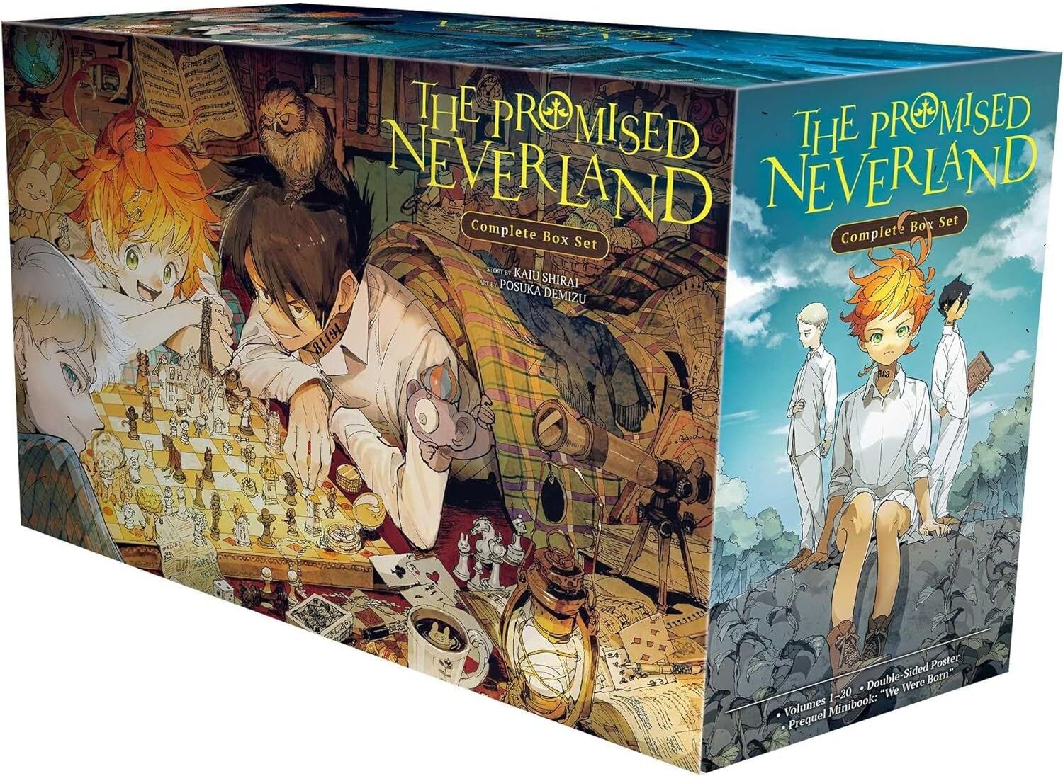 Viz Media The Promised Neverland Complete Box Set: Includes Volumes 1-20 with Premium