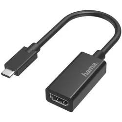 Hama Monitor-Adapter USB-C auf HDMI 4K schwarz