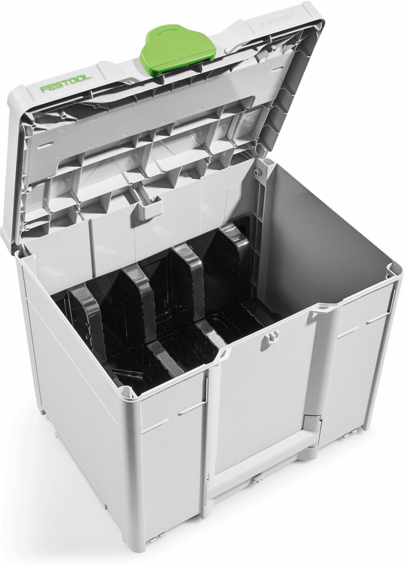 Festool SYS-STF-D225 Systainer³ mit Schleifteller ST-STF D225/8-M8-J H und Schleifmittel STF D225 P80 GR NET (25 Stück) , 4014549310241 (576786)