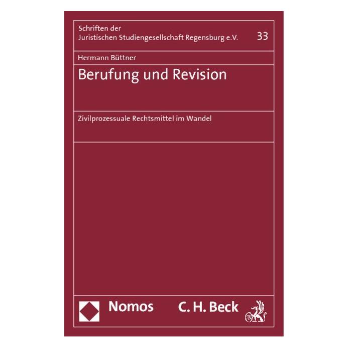 Nomos Berufung und Revision (Deutsch, Hermann Büttner) (55343872)