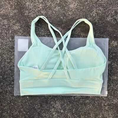 Uplifted Finds High Strength Shockproof Cross Back Yoga Fitness Vest tiffany Blue s