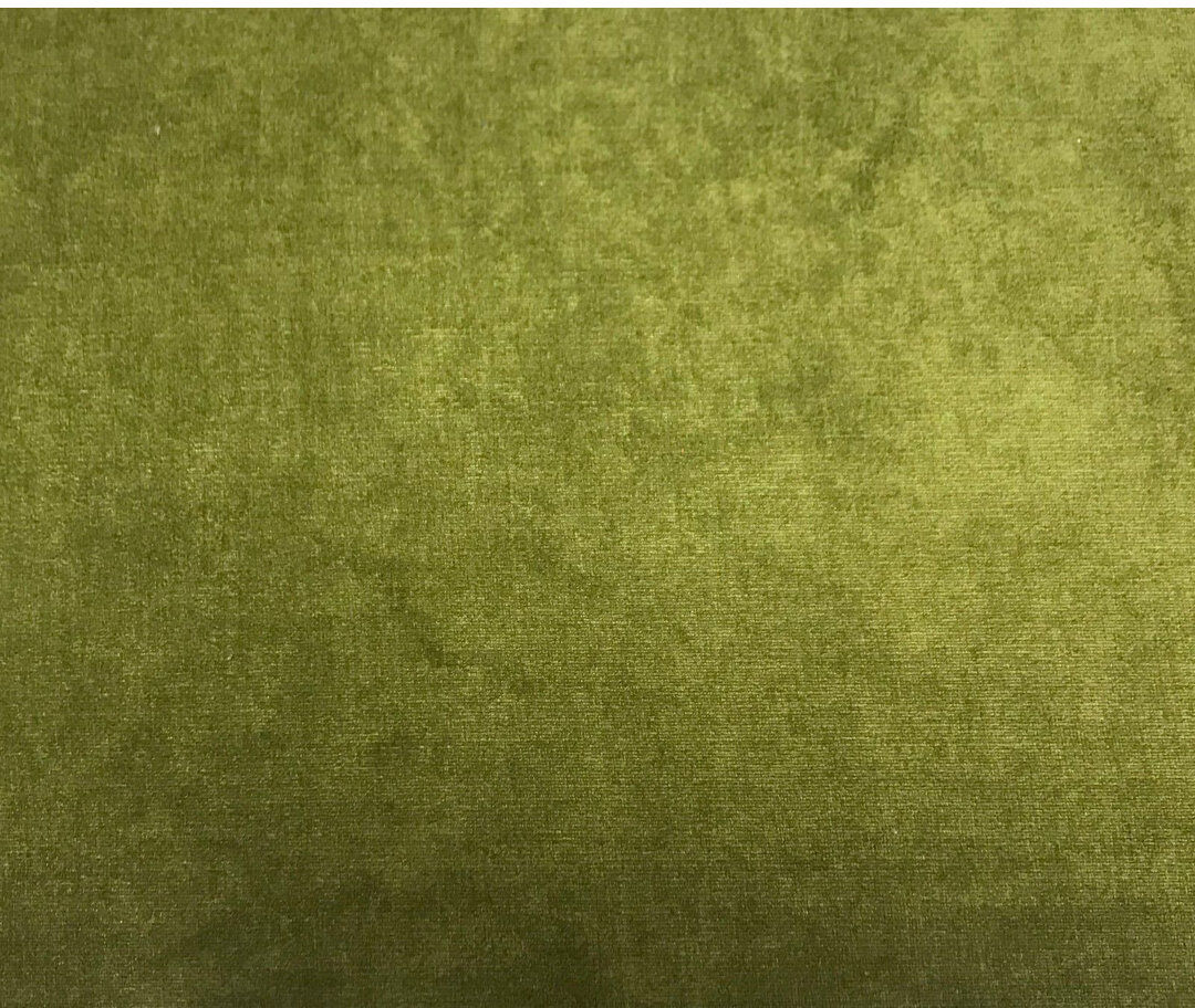Canora Grey Lyman Upholstered Velvet Headboard Olive Kingsize (5')