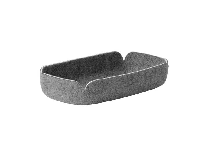 Muuto Plateau Restore 15,5x28 cm Grey mélange