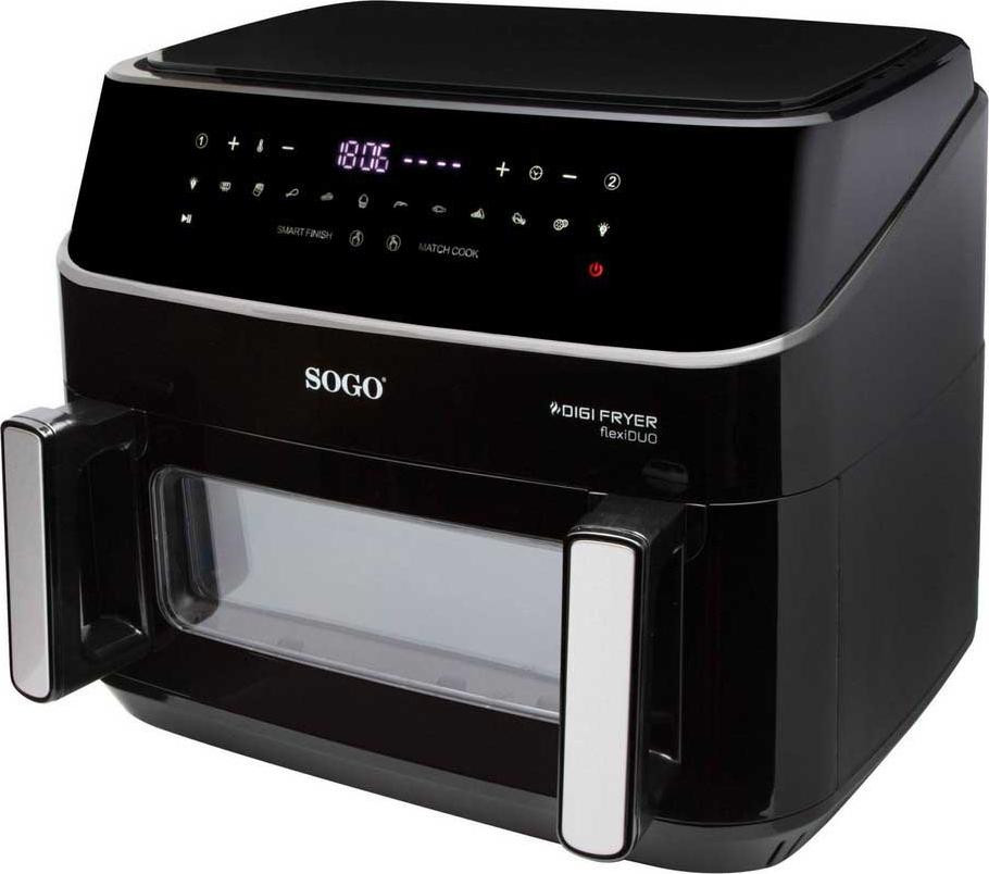 Sogo FRE-SS-10895 Heteluchtfriteuse 10,5 liter Dubbel