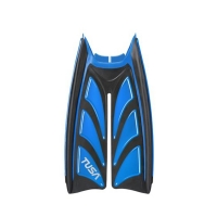 Tusa - Hyflex Zoom - 2 x Flossenblätter - Farbe: Fishtail Blue