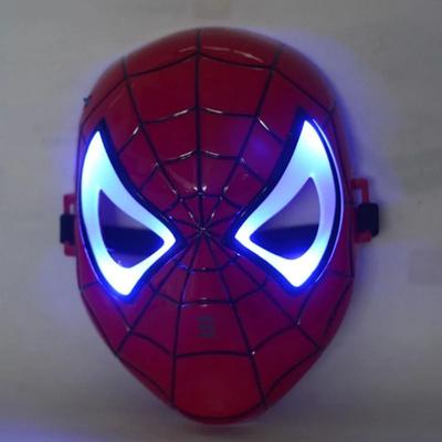 Uplifted Goods LED Superhero Cosplay Character Mask spider Man